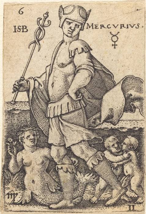 Mercury — Sebald Beham