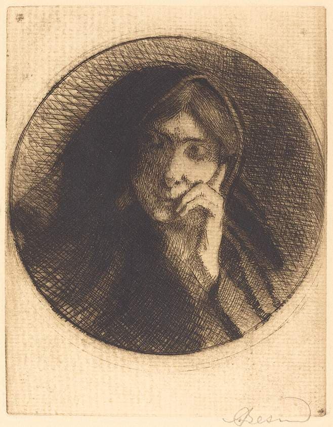 Madame Aman Jean — Albert Besnard