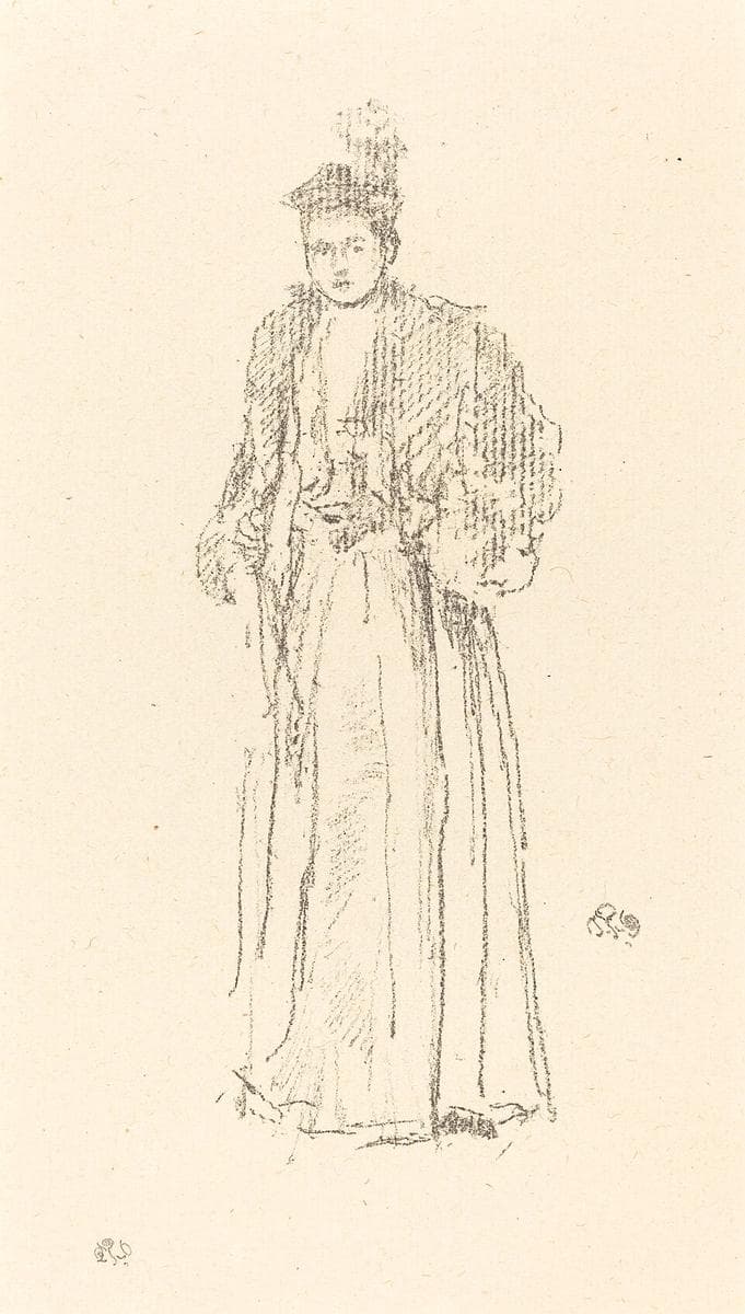 Portrait Study: Miss Charlotte R. Williams — James Abbott McNeill Whistler