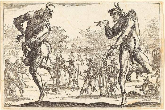 Two Zanni — Jacques Callot