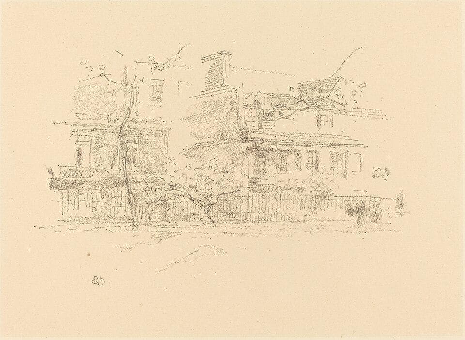 Lindsay Row, Chelsea — James Abbott McNeill Whistler