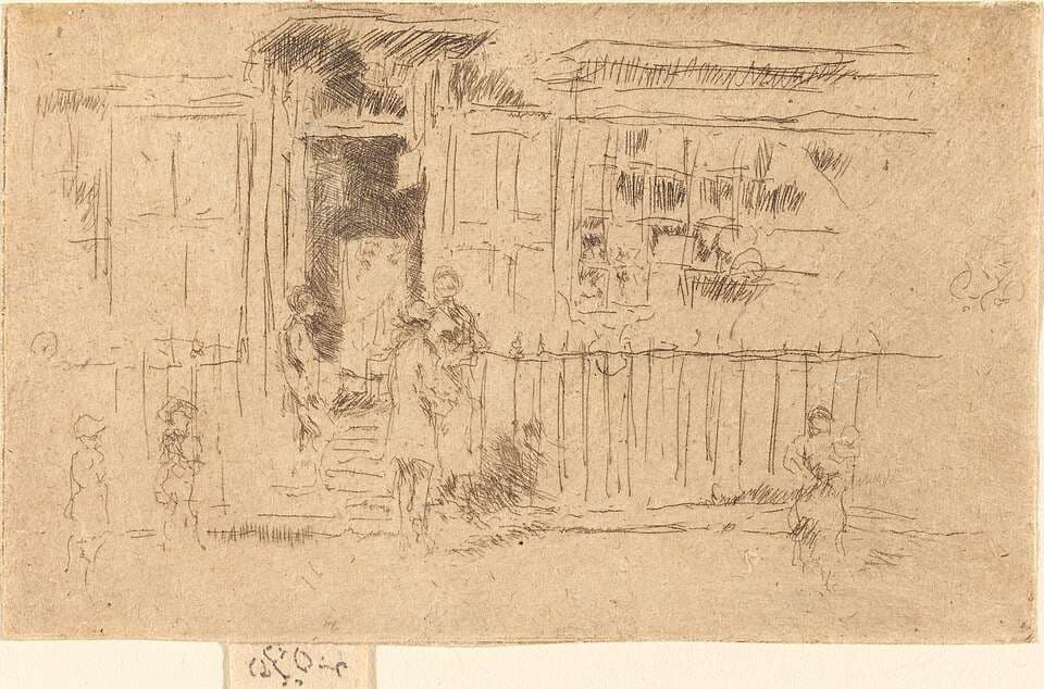 Little Steps, Chelsea — James Abbott McNeill Whistler