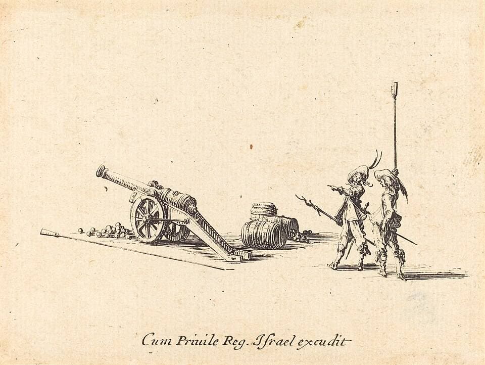 Preparing to Fire the Cannon — Jacques Callot