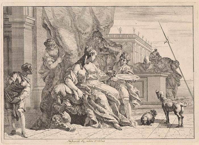 Sofonisba (or Artemisia) — Francesco Fontebasso