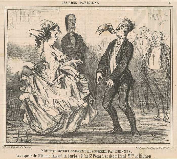 Nouveau divertissement des soirées — Honoré Daumier