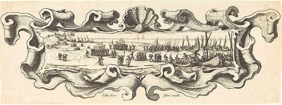 The Landing of the Troops — Jacques Callot