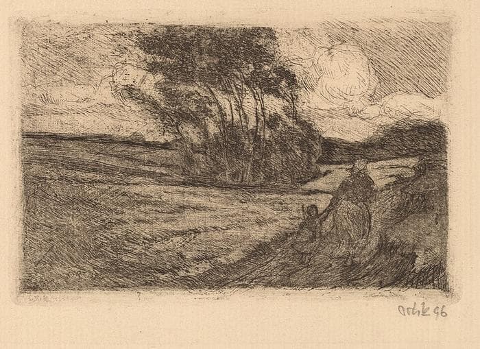 Thunderstorm (Small) — Emil Orlík