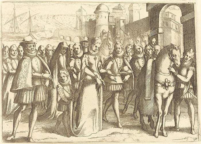 Arrival at Valencia — Jacques Callot