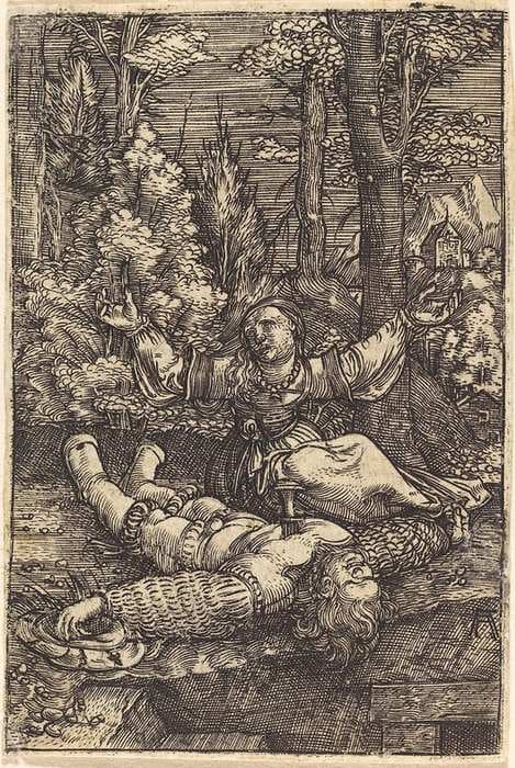 Pyramus and Thisbe — Albrecht Altdorfer