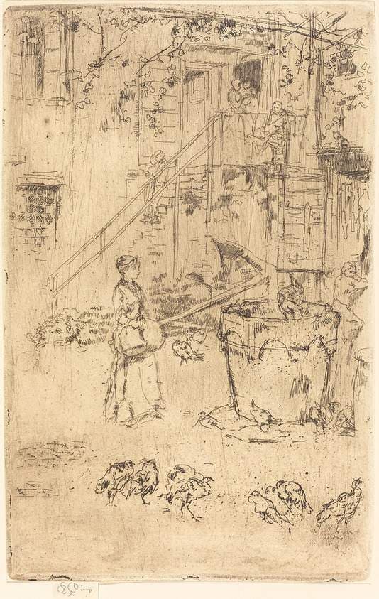 Turkeys — James Abbott McNeill Whistler