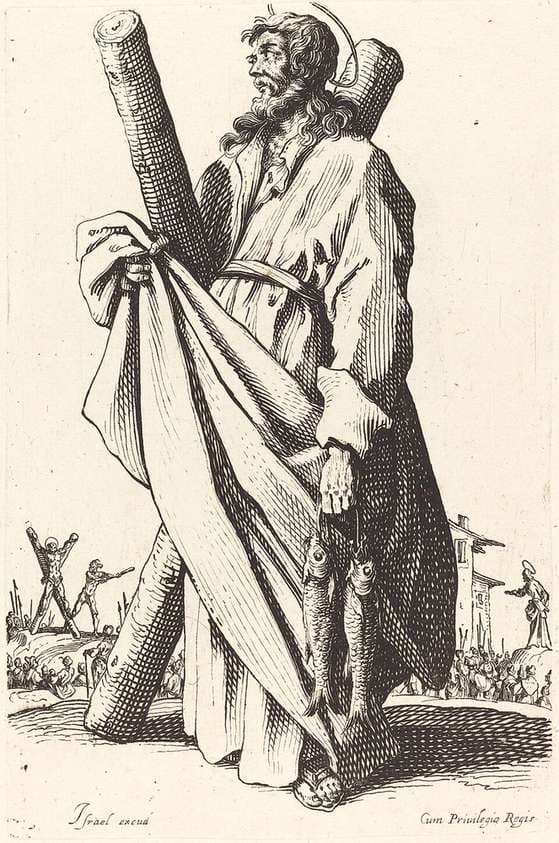 Saint Andrew — Jacques Callot