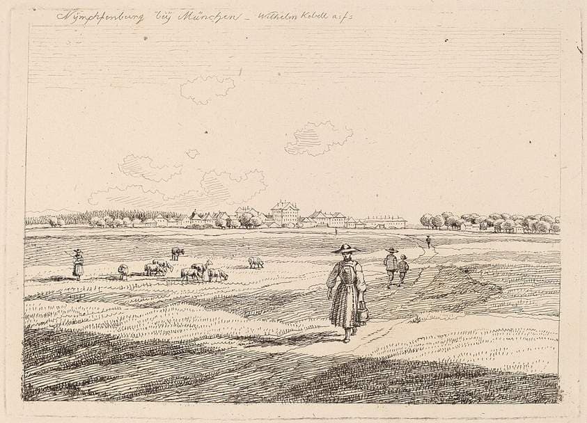 Nymphenburg — Wilhelm von Kobell