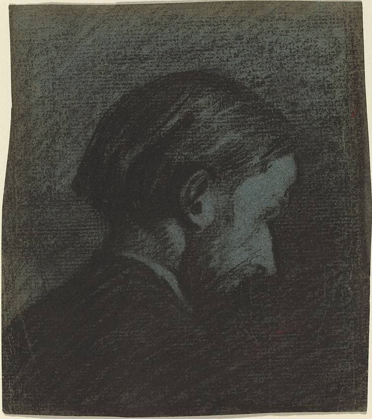 Head of a Bearded Man — Édouard Vuillard
