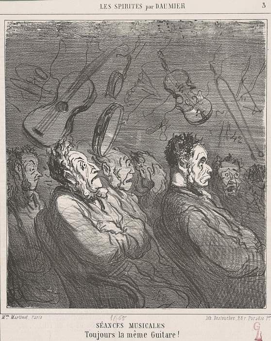 Séances musicales — Honoré Daumier