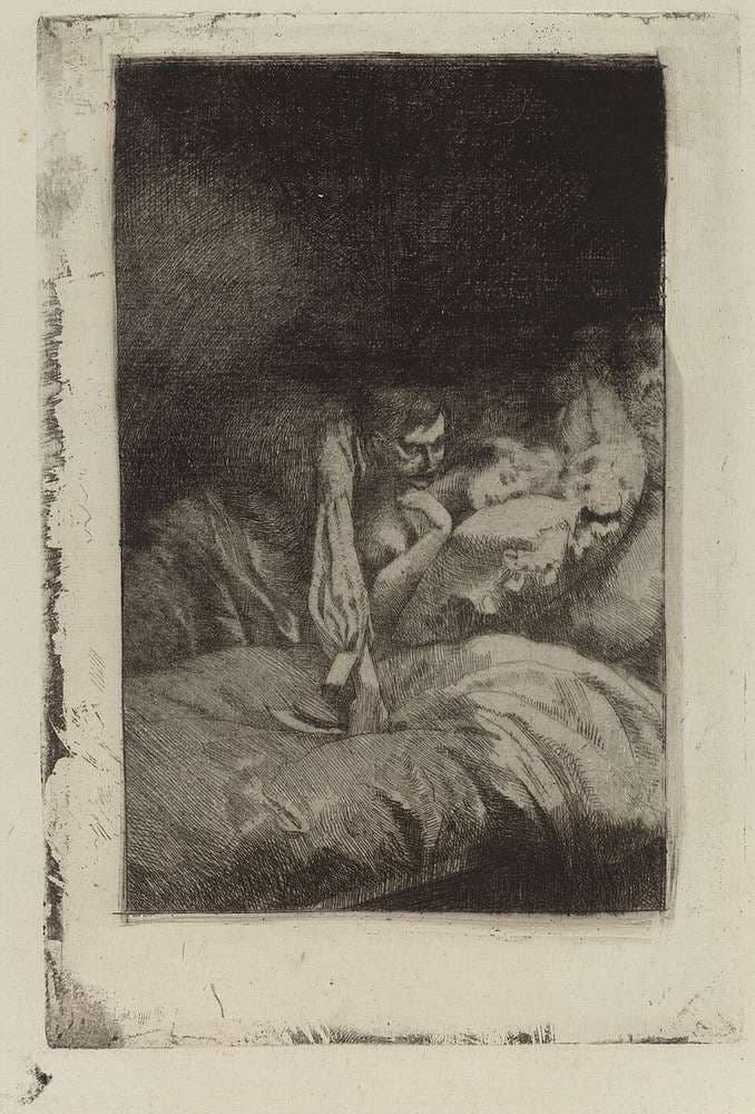 The Murder (Le Meurtre) — Albert Besnard