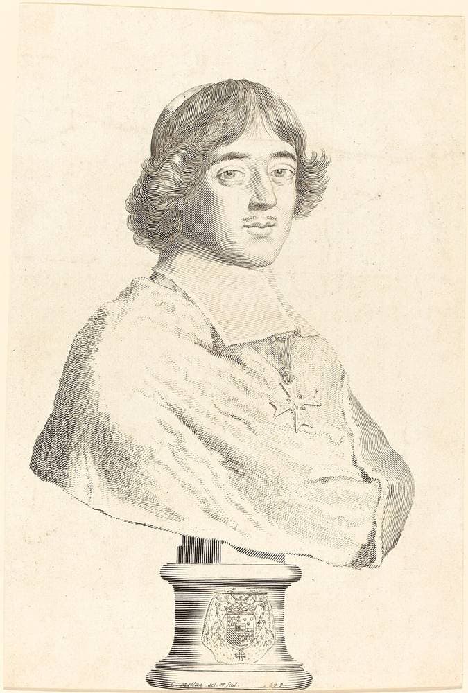 Cardinal de Bouillon — Claude Mellan