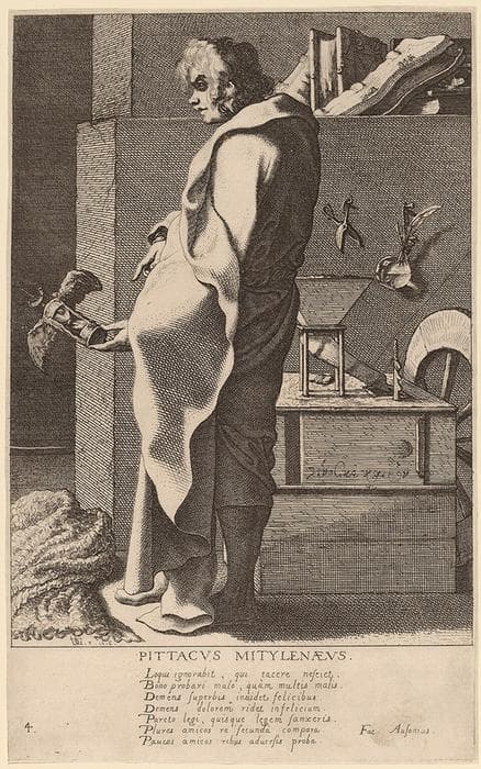 Pittacus Mitylanaeus — Jacques de Gheyn III