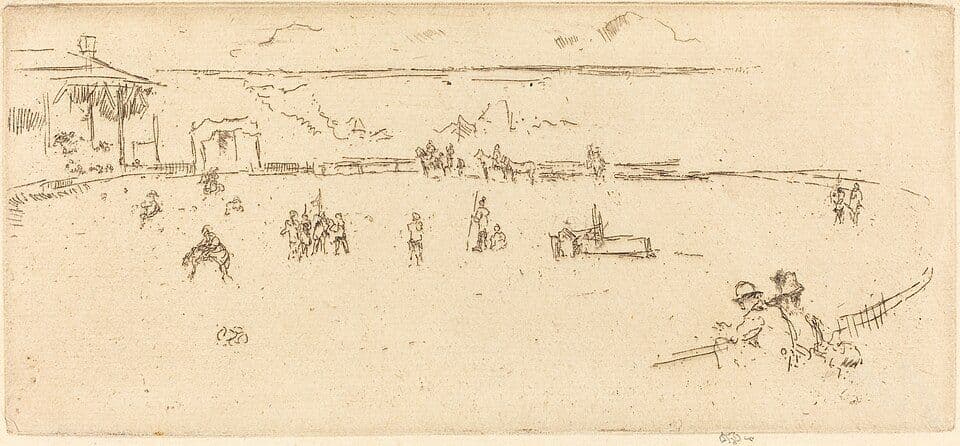 Bucking Horse — James Abbott McNeill Whistler