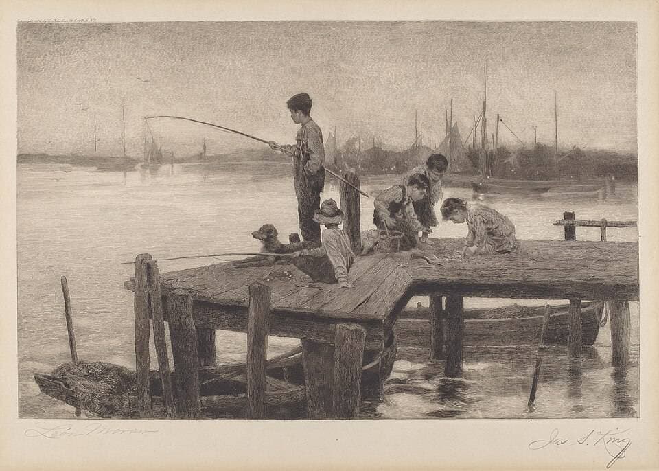 Young Anglers — James S. King