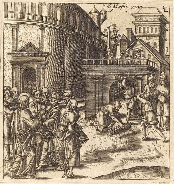 Christ Denounces the Scribes and Pharisees — Léonard Gaultier