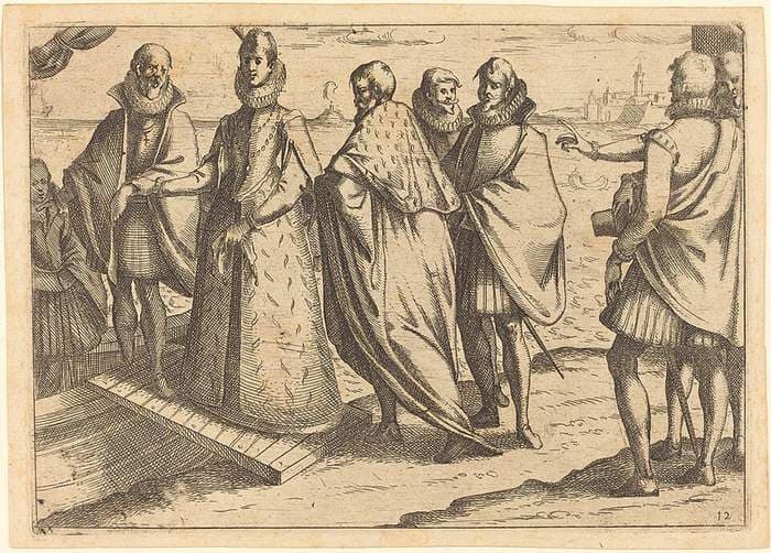Embarkation at Genoa — Jacques Callot
