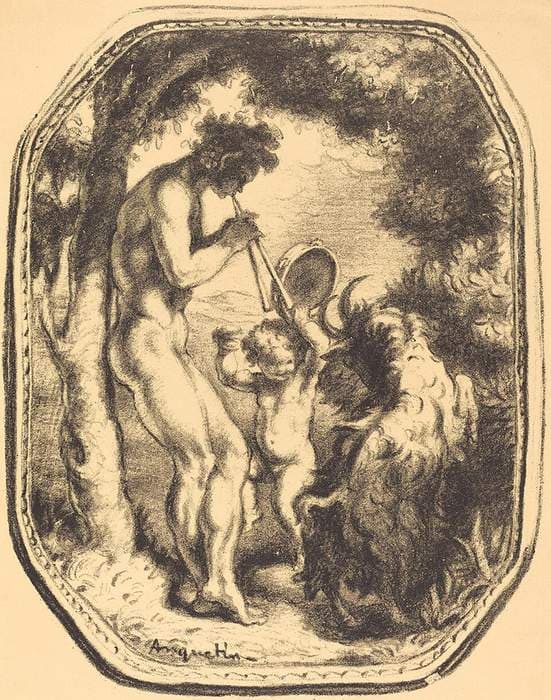 Le Talion; La Cage; Ceux qui restent; Fortune — Louis Anquetin