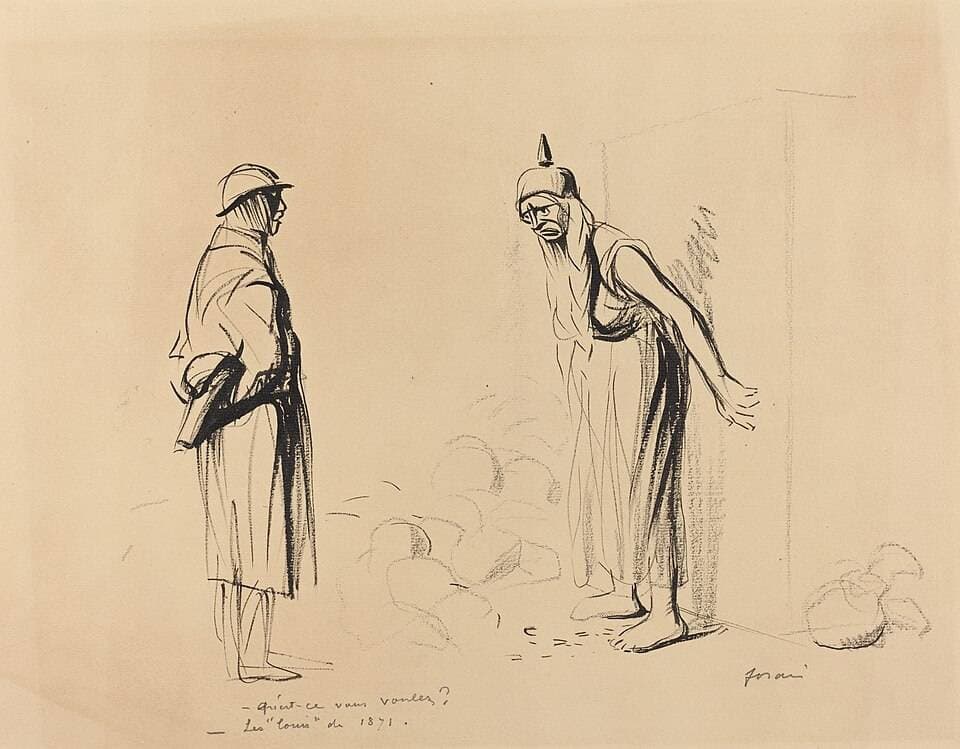 -Qu'est-ce vous voulez? -Les "louis" de 1871 — Jean-Louis Forain