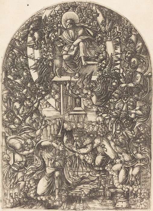 Saint John Summoned to Heaven — Jean Duvet