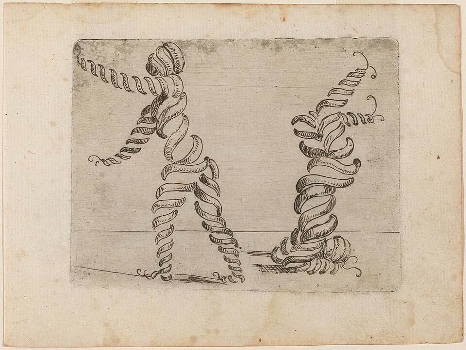 From "Bizzarie di varie Figure" — Giovanni Battista Bracelli