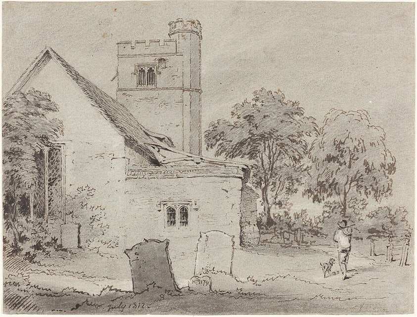 Aldenham Church, Hertfordshire — Henry Monro