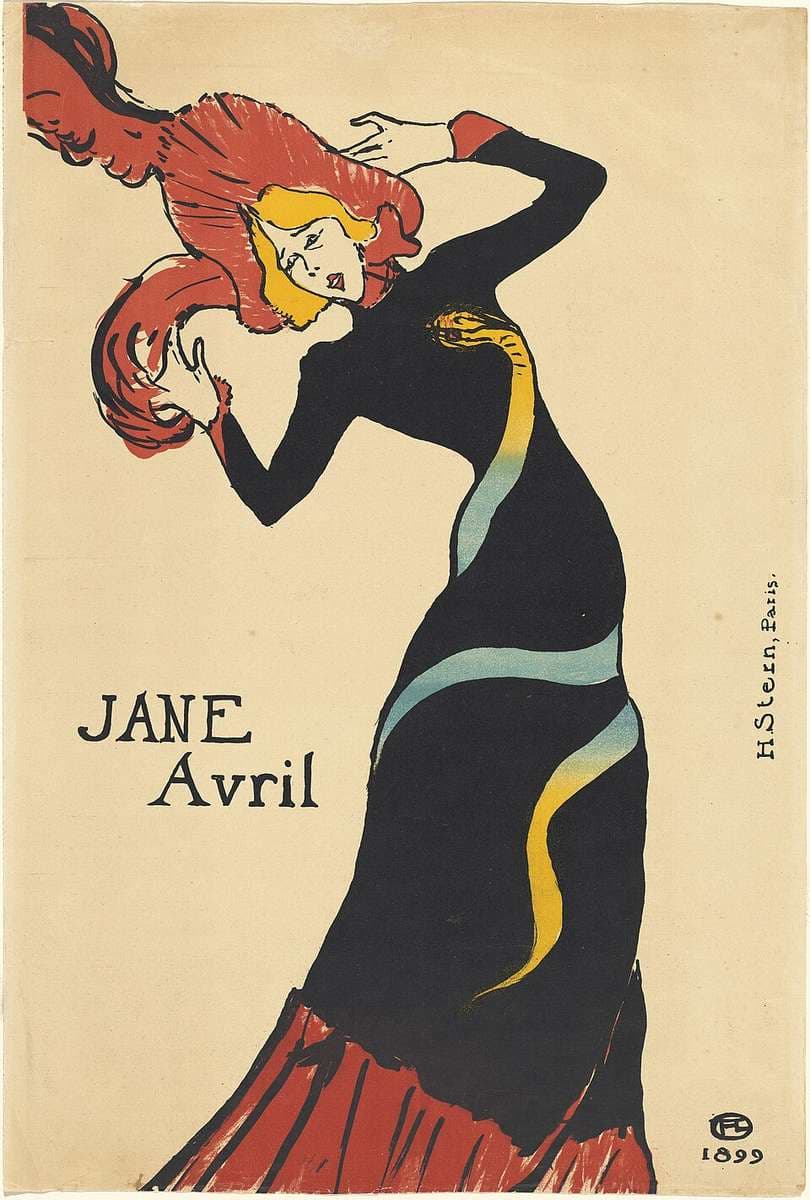 Jane Avril — Henri de Toulouse-Lautrec