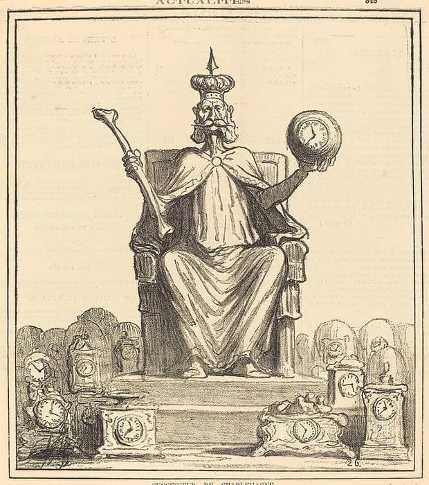 Successeur de Charlemagne — Honoré Daumier