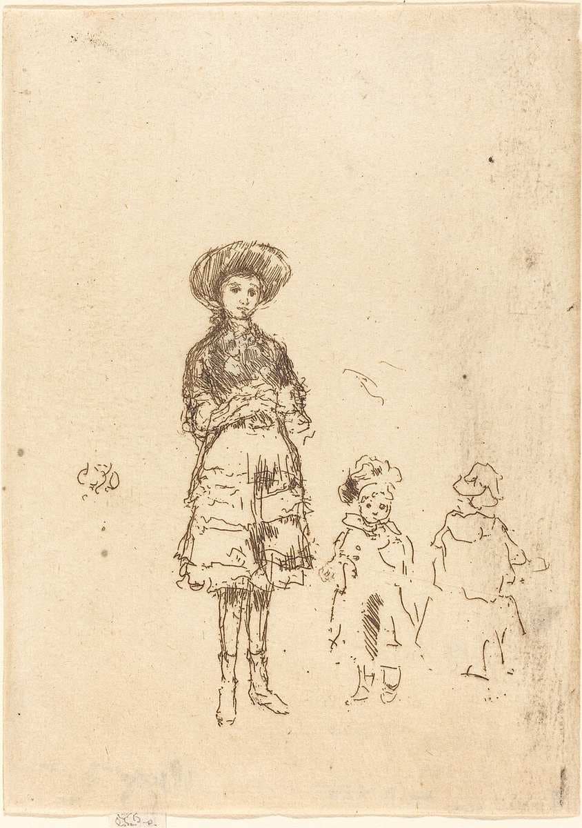 The Little Nurse — James Abbott McNeill Whistler