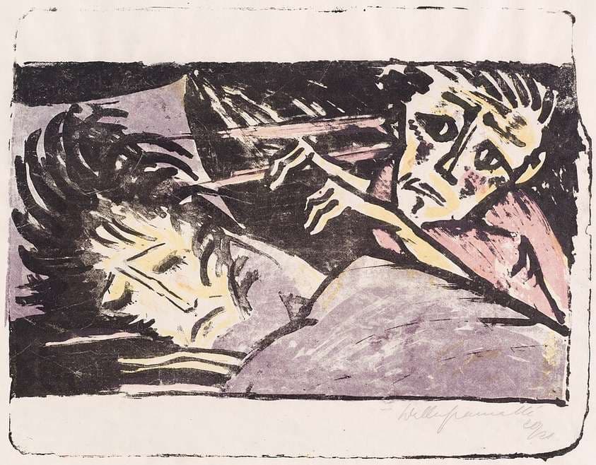 Qual (Torment) — Walter Gramatté