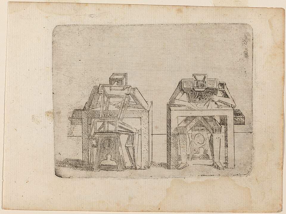 From "Bizzarie di varie Figure" — Giovanni Battista Bracelli