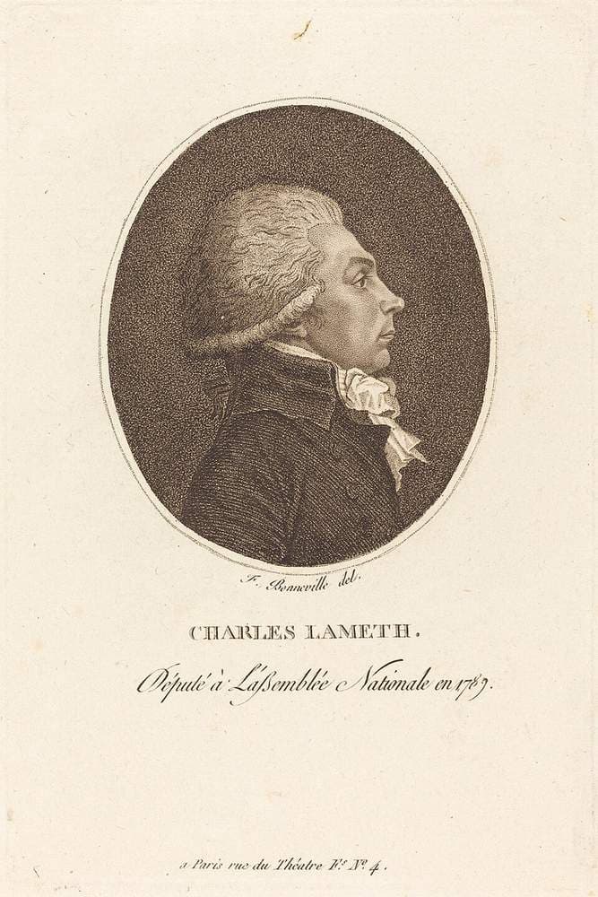 Charles Lameth — François Bonneville