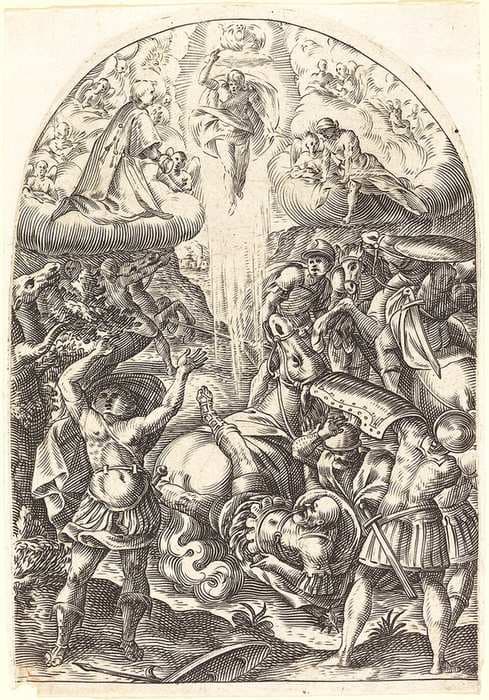The Conversion of Saint Paul — Jacques Callot