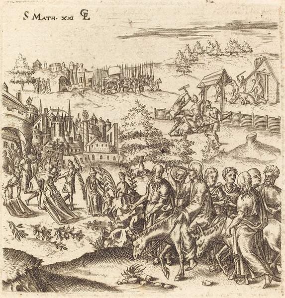 The Entry into Jerusalem — Léonard Gaultier