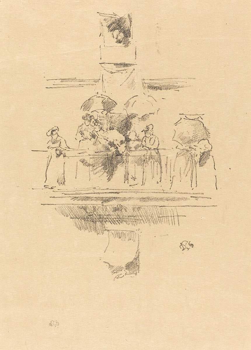 The Little Balcony — James Abbott McNeill Whistler
