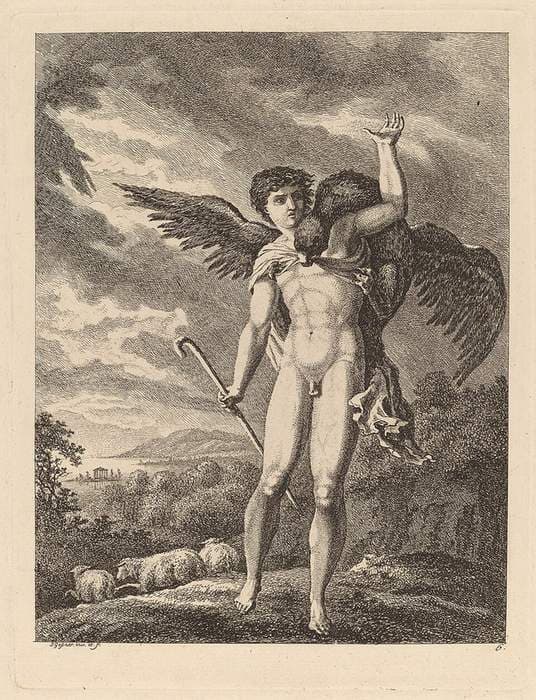 The Rape of Ganymede — Salomon Gessner
