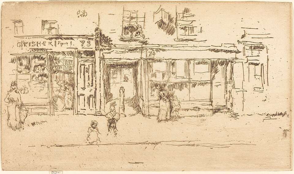 York Street, Westminster — James Abbott McNeill Whistler