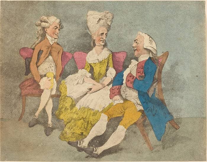 Two Strings to Your Bow — Thomas Rowlandson