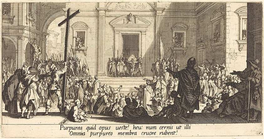 The Ecce Homo — Jacques Callot