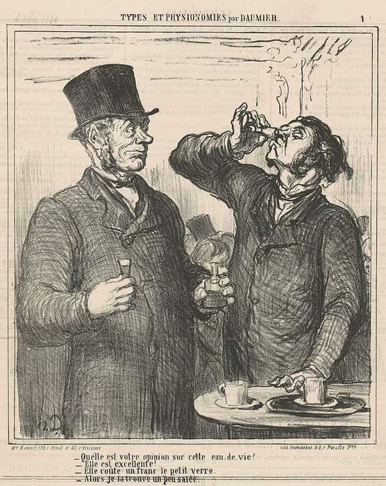 Quelle est votre opinion sur ... — Honoré Daumier