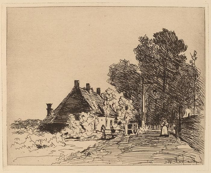 The Nurse (La Nourrice) — Johan Jongkind