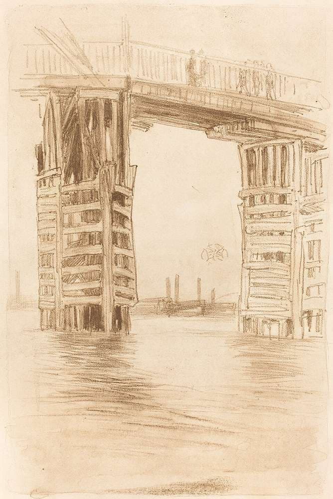 The Tall Bridge — James Abbott McNeill Whistler