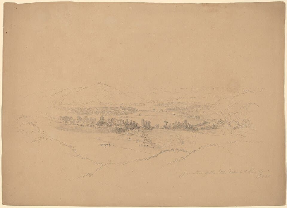 Miami and Ohio Rivers — Alexander Helwig Wyant
