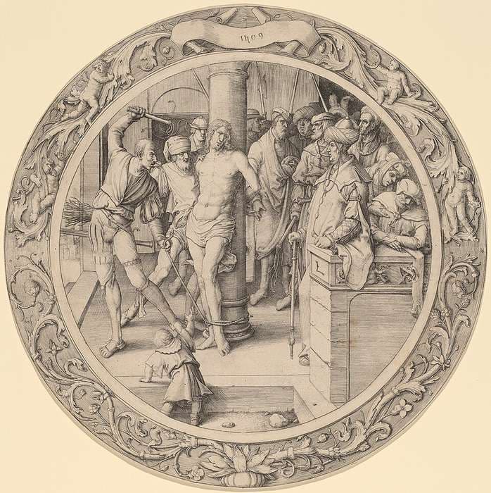 The Flagellation — Lucas van Leyden