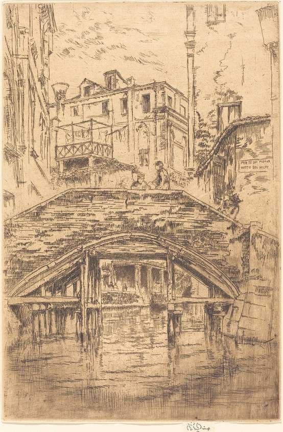 Ponte del Piovan — James Abbott McNeill Whistler
