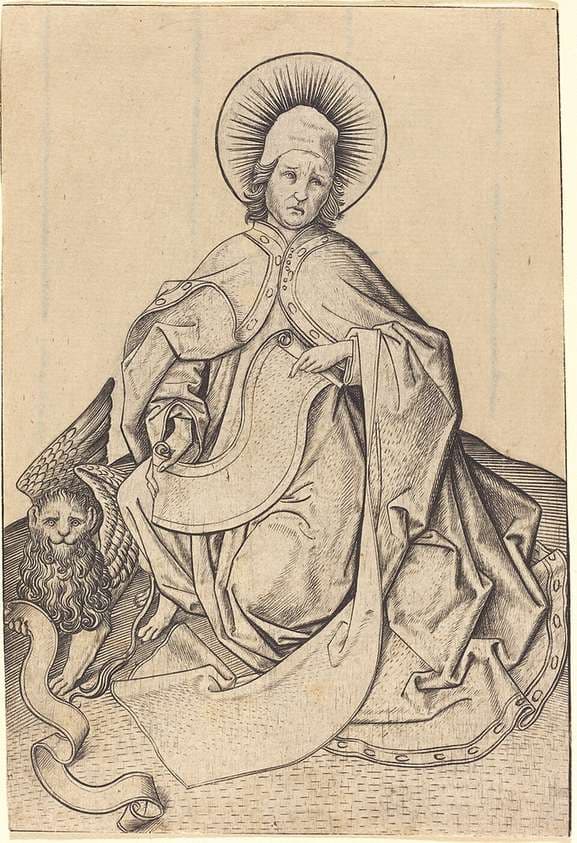 Saint Mark — Master E.S.